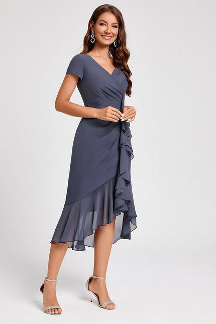 Robe Cocktail Aérienne Chic - gallery 5