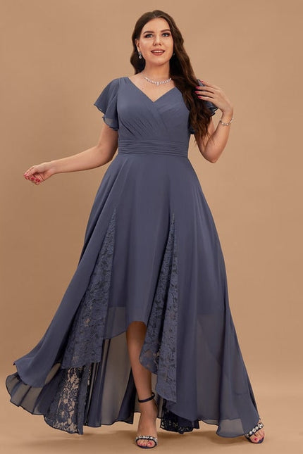 Robe Cocktail Dentelle Dos Nu - gallery 8