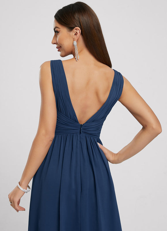 Robe Cocktail Mousseline Chic - gallery 1