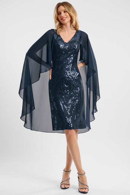 Robe Cocktail Élégance Fluide
