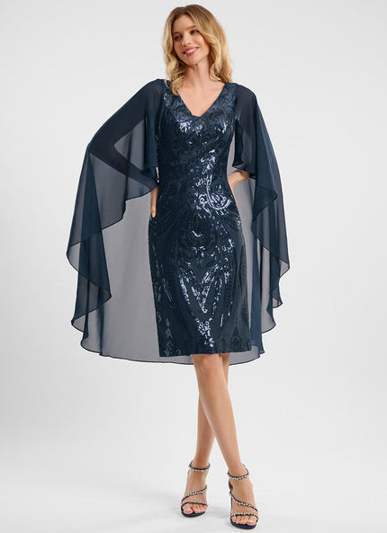 Robe Cocktail Élégance Fluide