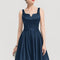 Robe Cocktail Nuit Satinée