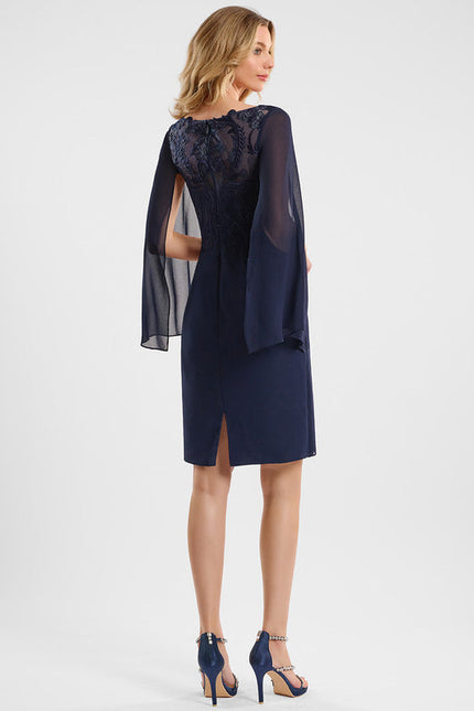 Robe Cocktail Élégance Marine - gallery 4