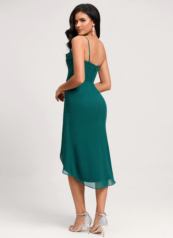 Robe De Cocktail Trapeze - gallery 3