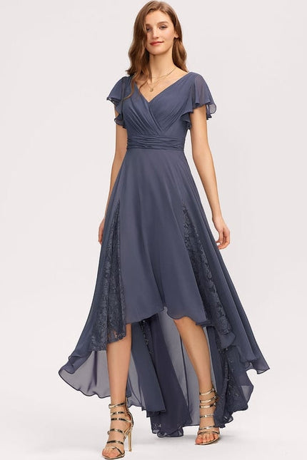 Robe Cocktail Dentelle Dos Nu - gallery 1