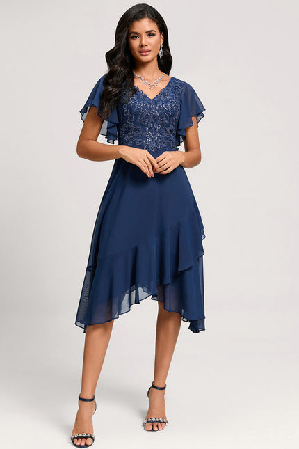 Robes De Cocktail Asymetrique - gallery 5