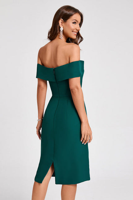 Robe Cocktail Épaule Libre - gallery 5