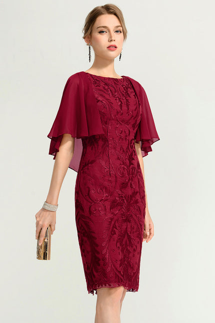 Robe Cocktail Nuit Dentelée Chic - gallery 2