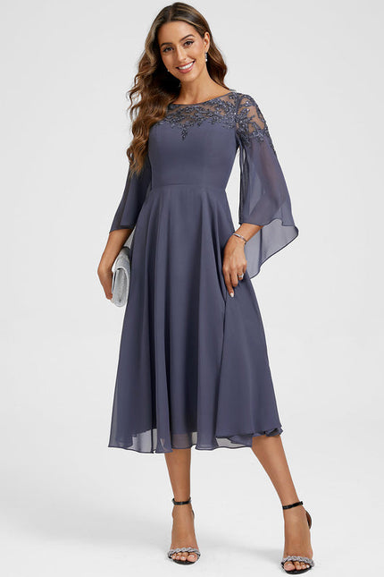 Robe Cocktail Aérienne Élégante - gallery 1