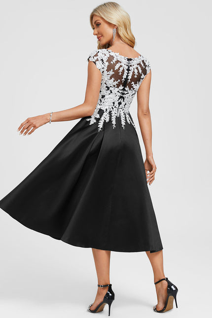 Robe Cocktail Longueur Mollet - gallery 6