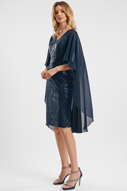 Robe Cocktail Élégance Fluide - gallery 2