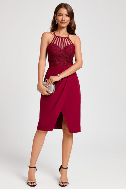 Robe Cocktail Élégance Marine - gallery 2