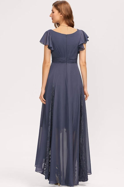 Robe Cocktail Dentelle Dos Nu - gallery 3