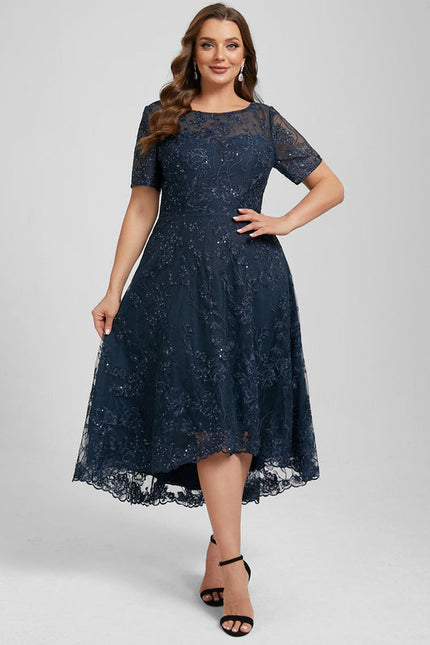 Robe De Cocktail En Dentelle De Calais - gallery 9