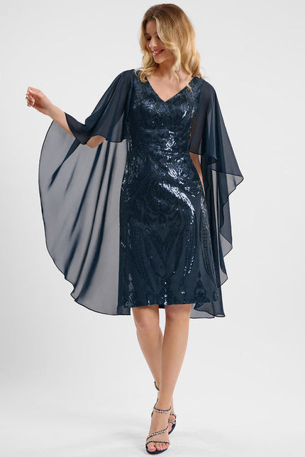 Robe Cocktail Élégance Fluide - gallery 3