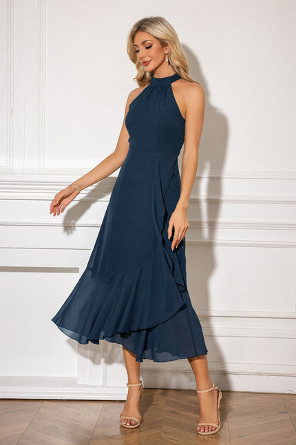 Robe Cocktail Flottante Printanière - gallery 5