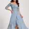 Robe Cocktail Étoilée Noire