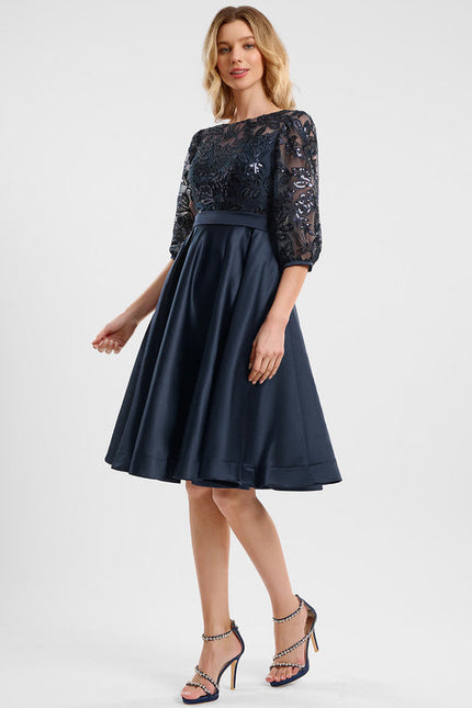 Robe Cocktail Éclat Nocturne - gallery 2