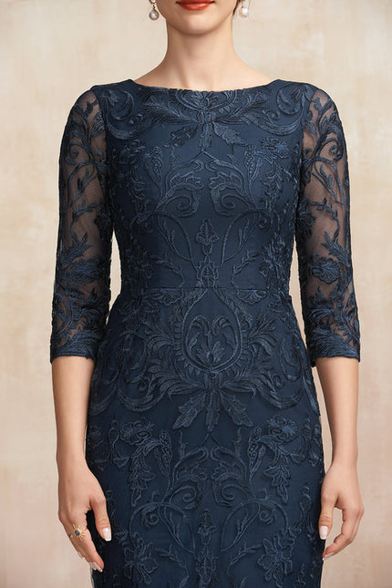 Robe Cocktail Nuit Marine Élégante - gallery 6