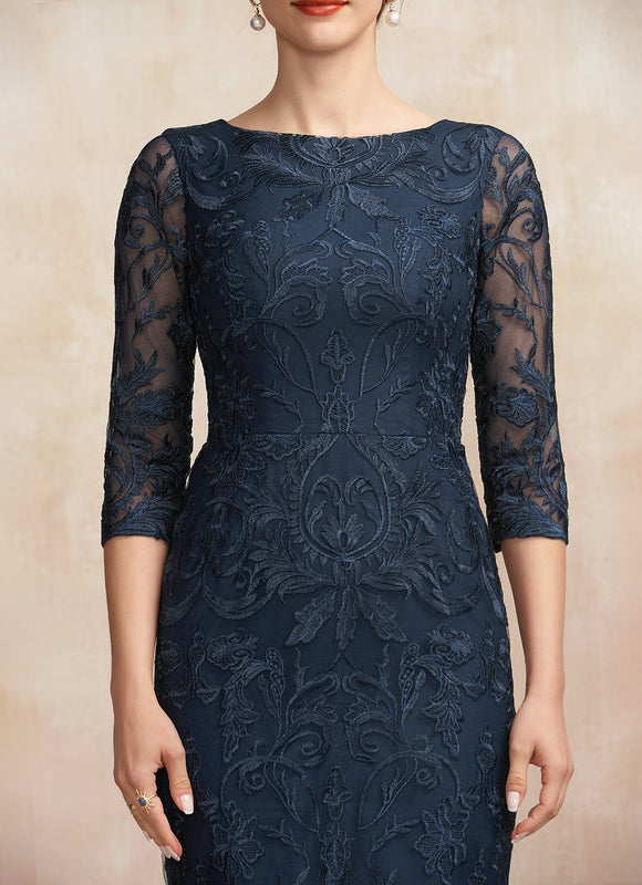 Robe Cocktail Nuit Marine Élégante - gallery 6