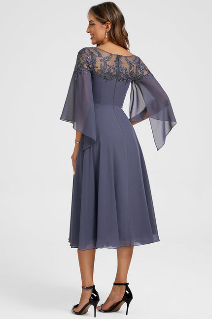 Robe Cocktail Aérienne Élégante - gallery 6