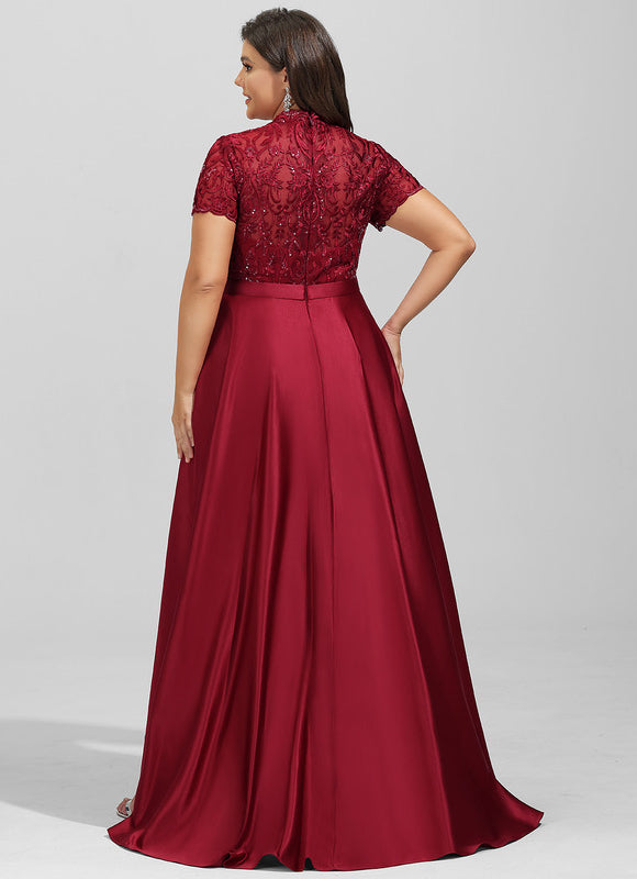 Robe Cocktail Rouge Élégance - gallery 7