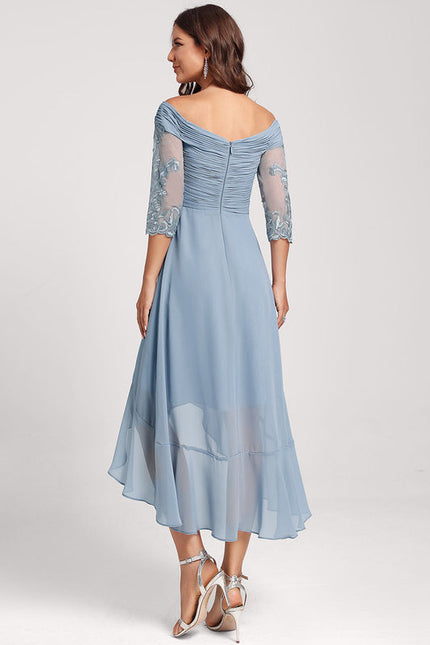 Robe Cocktail Étoilée Noire - gallery 2