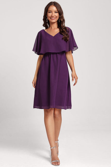 Robe Cocktail Élégante Marine - gallery 6