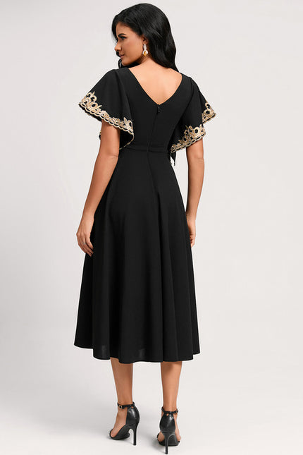 Robe Cocktail Noir Chic - gallery 2