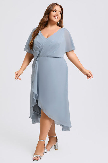 Robe Cocktail Chiffon - gallery 7