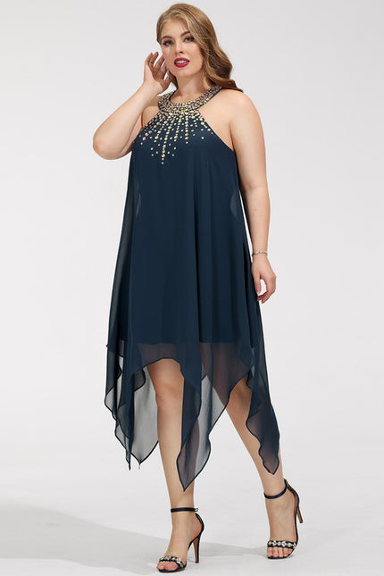 Robe Cocktail Nuit Étoilée - gallery 5