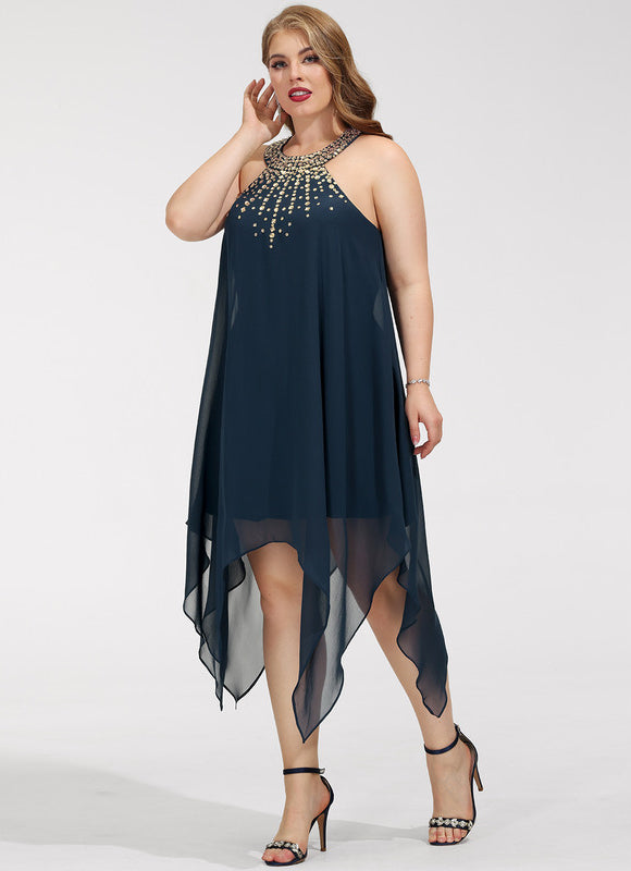Robe Cocktail Nuit Étoilée - gallery 5