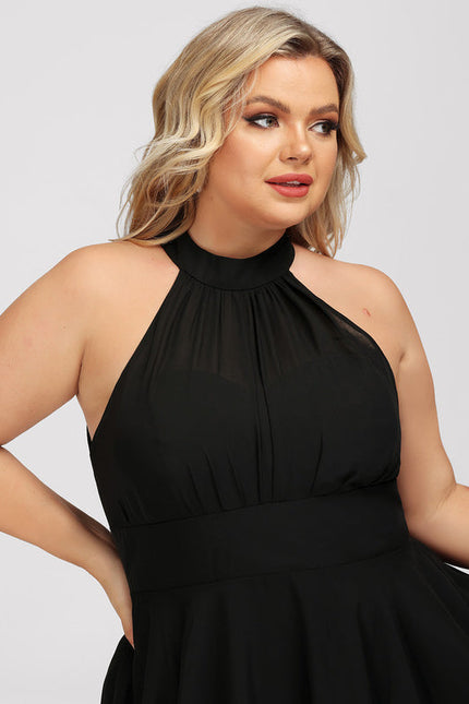 Robe Cocktail Fluide Éclatante - gallery 9