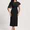 Robe Cocktail Chiffon Éclatante
