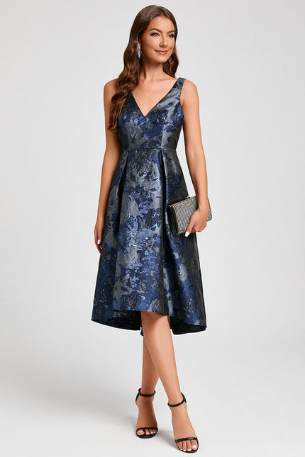 Robe Cocktail Éclat Floral - gallery 2