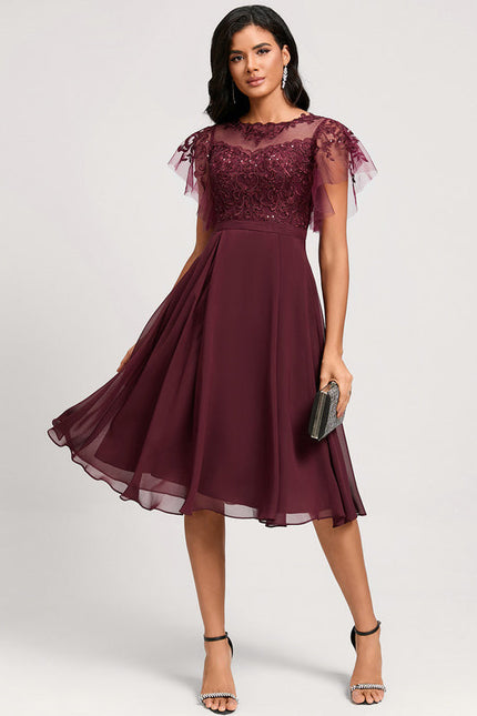 Robe Cocktail Éclat Éthéré - gallery 5