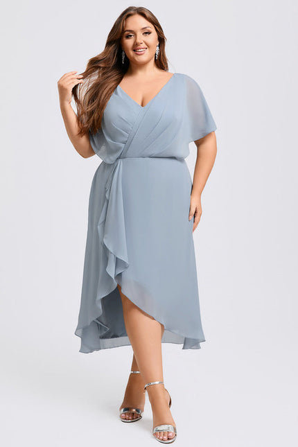 Robe Cocktail Chiffon - gallery 8