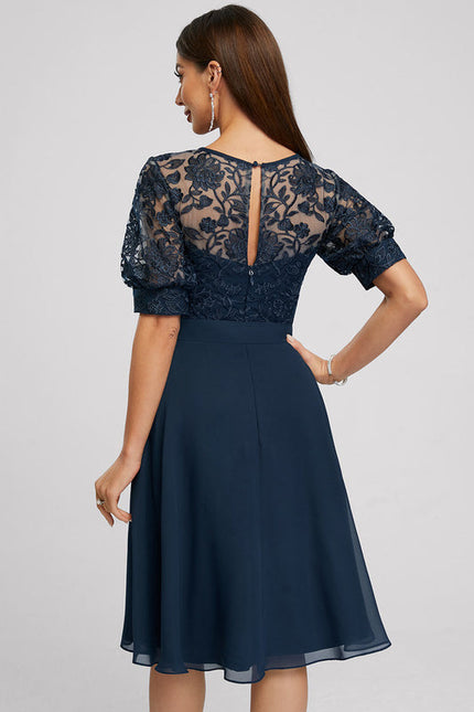 Robe Cocktail Élégante Nocturne - gallery 2