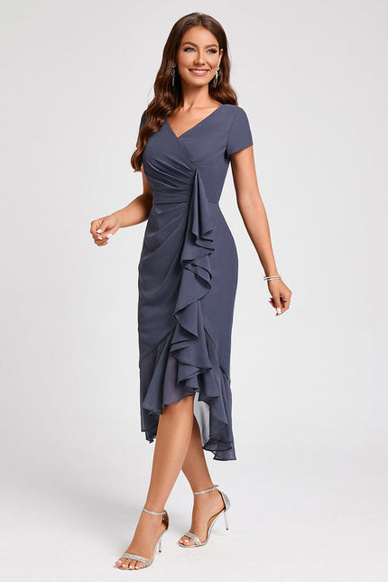 Robe Cocktail Aérienne Chic - gallery 3