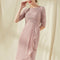 Robe Cocktail Rose Perle