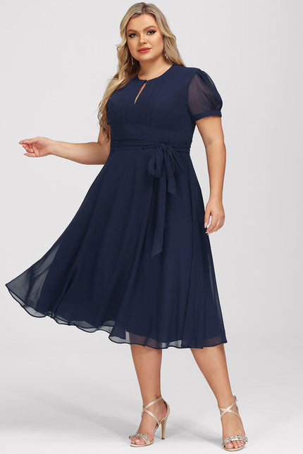 Robe Cocktail Douceur De Velours - gallery 7