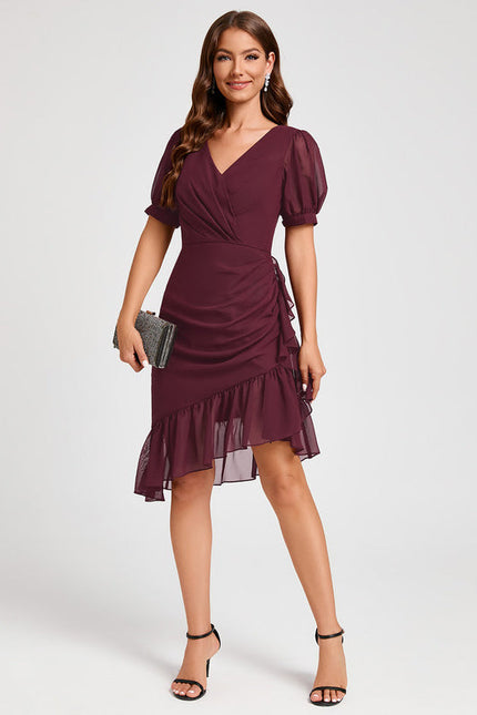 Robe Cocktail Aérienne Chic