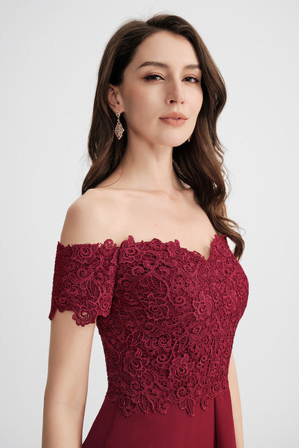 Robe Cocktail Rouge Élégance Chic - gallery 4