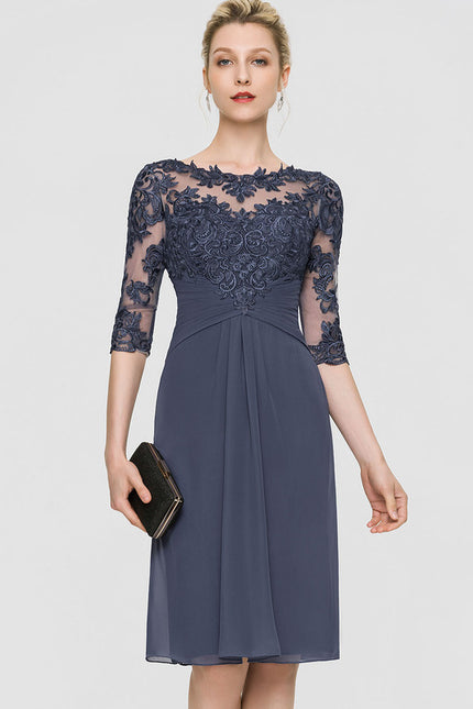 Robe Cocktail Nuit Dentelée Chic