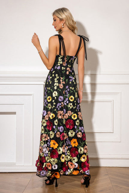 Robe Cocktail Fleur Nocturne - gallery 1