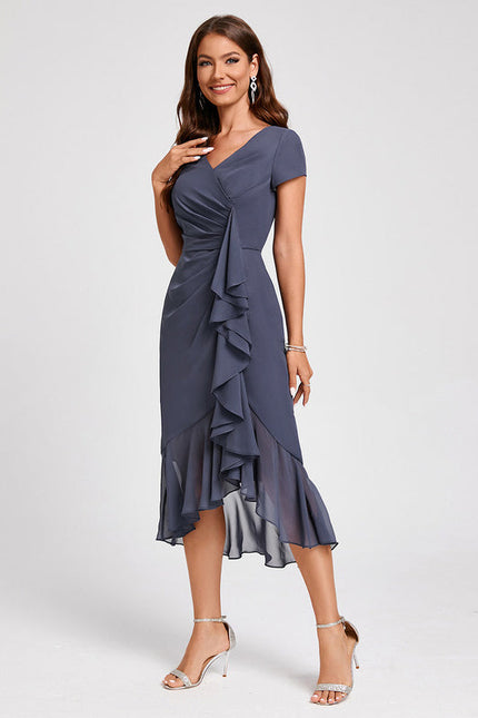 Robe Cocktail Aérienne Chic