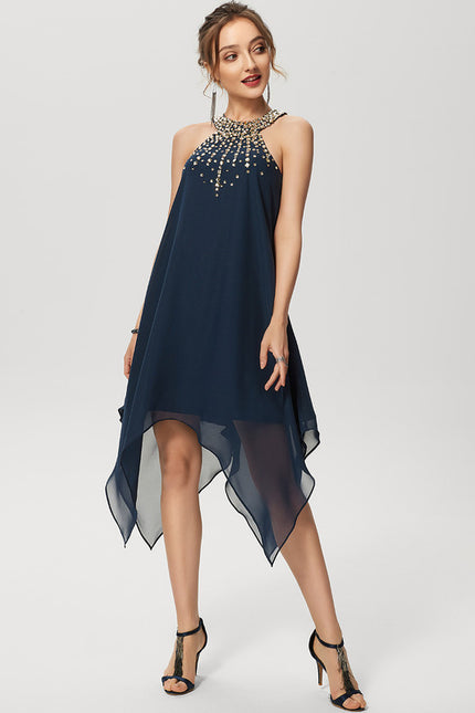 Robe Cocktail Nuit Étoilée - gallery 2
