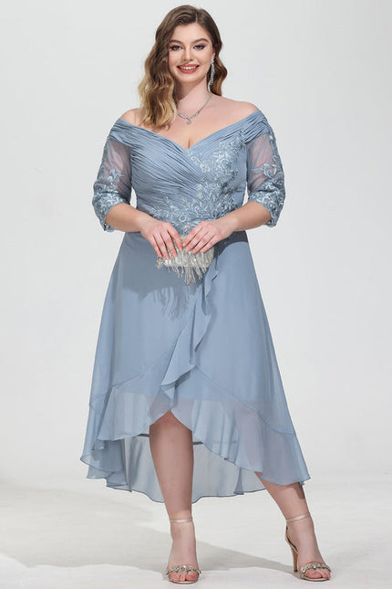 Robe Cocktail Étoilée Noire - gallery 6