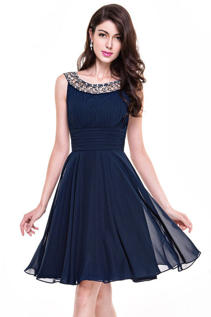 Robe Cocktail Éclat Serein