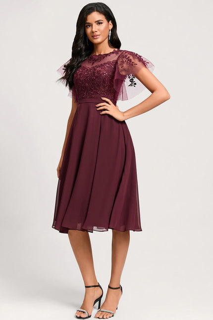 Robe Cocktail Éclat Éthéré - gallery 4